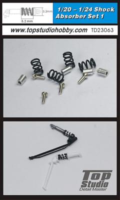TD23063 - 1/20 - 1/24 SHOCK ABSORBER SET 1