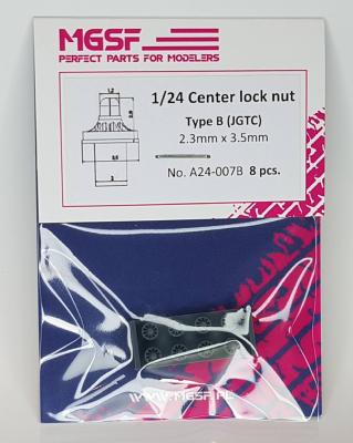 1/24 ECROUS DE ROUES CENTRAL JGTC- MGSF - A24-007B