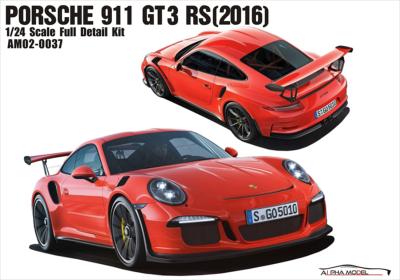 1/24 Maquette en kit PORSCHE 911 GT3 RS - ALPHA MODEL - AM02-0037