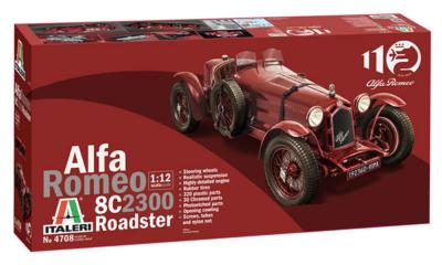1/12 Maquette ALFA ROMEO 8C 2300 ROADSTER 31/33 - ITALERI - ITA4708