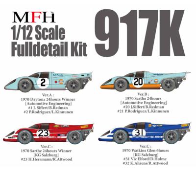 1/12 Maquette en Kit PORSCHE 917K1970 VERSION B  model factory hiro  k512