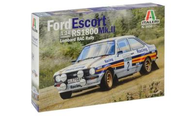 1/24 Maquette en kit - FORD ESCORT MKII RS1800 RAC RALLY - ITALERI- ITA3650