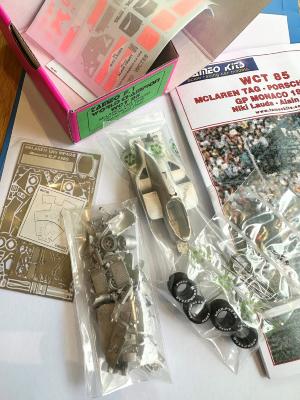 1/43 Maquette en kit Mc LAREN MP4/2B monaco 1985 WORLD CHAMPION 1985- TAMEO - WCT085