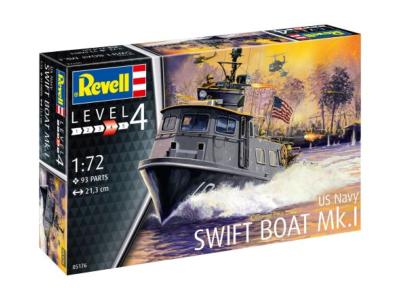 1/72 maquette à monter  -  US NAVY SWIFT BOAT MK.I - REVELL - REV05176