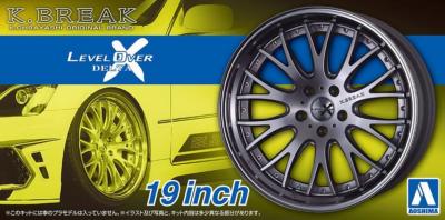 1/24 -4 Roues K-Break Level over  -19 pouces - AOSHIMA - AOS06115