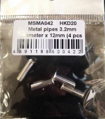 METAL PIPES 3.2mm DIAMETRE - MSMA042