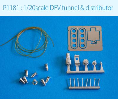 1/20 SET DISTRIBUTION MOTERUR DFV - model factory hiro P1181