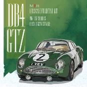 1/12 maquette en kit - Aston Martin  DB4 GTZ le mans 1961 - model factory hiro K854