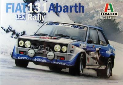 1/24 Maquette en kit FIAT 131 ABARTH RALLY - ITALERI- ITA3662