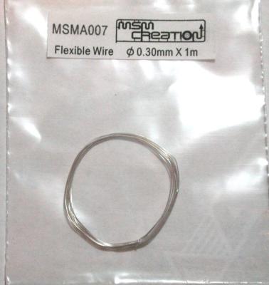 FLEXIBLE WIRE 0.30MM X 1M - MSMA007
