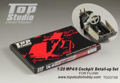 TD23158- 1/20 MP4/6 COCKPIT DETAIL-UP SET