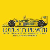 1/20 Maquette en kit Lotus 99T A.Senna  model factory hiro  K730
