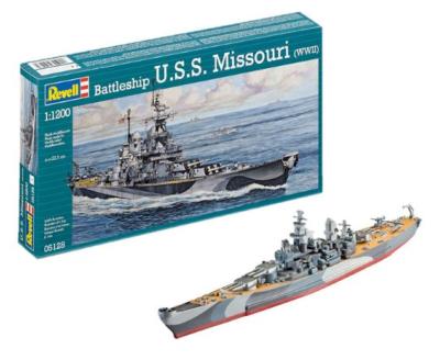 1/1200 maquette à monter  -  USS MISSOURI - REVELL - REV05128