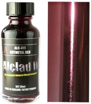 ALCLAD 411 - HOT METAL RED - 30ml -
