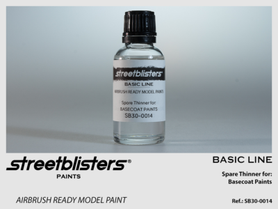 THINNER FOR GLOSS CLEARCOAT 30 ML - STREETBLISTERS - SB30-0007C