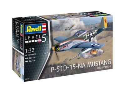 1/32 Maquette à monter P51 MUSTANG (late version)- REVELL - REV03838