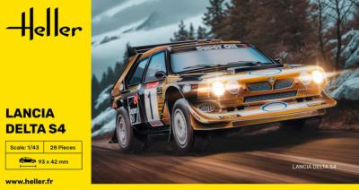 1/43 Maquette Lancia Delta S4 - HELLER - HEL80177