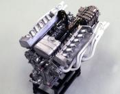 1/12 Maquette en  Kit MOTEUR (Engine) FERRARI 330 P4- model factory  hiro  KE008