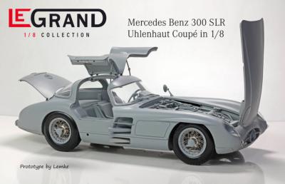 1/8 Maquette en kit MERCEDES 300 SLR "UHLENHAUT COUPE" - LEGRAND - POC-LE102 PRECOMMANDE