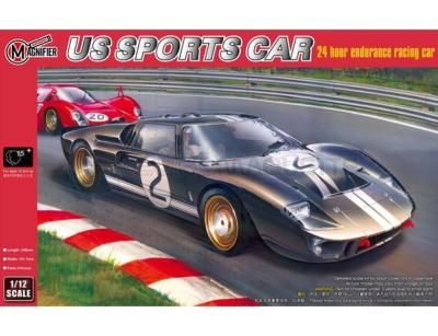 1/12 Maquette FORD GT40 MKII LE MANS 1966 - TRUMPETER - TRU-5403