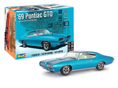 1/24 Maquette PONTIAC GTO 1969 "THE JUDGE" 2N1 - Revell - REV14530
