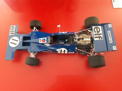 1/12 Maquette TYRRELL 003 MONACO 1971 montée en boite vitrine- TAM12054monté