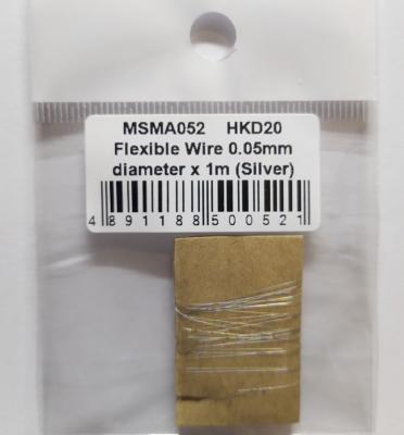 FLEXIBLE WIRE 0.05MM X 1M - MSMA052