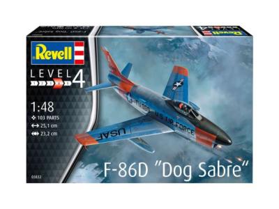 1/48 Maquette à monter F-86D DOG SABRE - REVELL - REV03832
