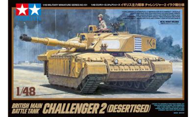 1/48 Maquette à construire CHALLENGER 2 TROPICALISE - tamiya - TAM32601