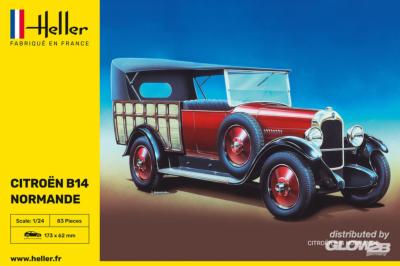 1/24 Maquette CITROEN B14 NORMANDE - HELLER 80729