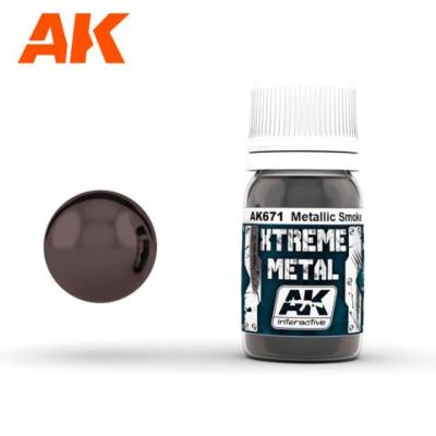 AK671 PEINTURE  EXTREME METAL  METAL FUME - 35ml - AK671