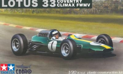 1/20 Maquette en kit - LOTUS 33 COVENTRY CLIMAX 1965 - EBBRO - EBR20027 -