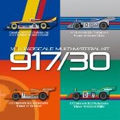 1/43 Maquette PORSCHE 917/30 INTERSERIE1974  #0-  model factory hiro K800