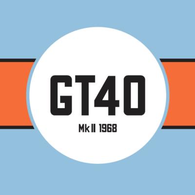 LIVRE PHOTOS ULTRA GUIDE FORD GT40 GULF 1968 - KOMAKAI - KOM-UDG020