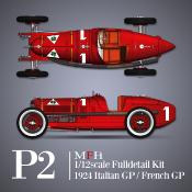 1/12 Maquette en Kit ALFA ROMEO P2 1924 model factory hiro K778