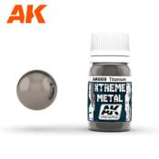 AK669 PEINTURE  EXTREME METAL  TITANIUM - 35ml - AK669