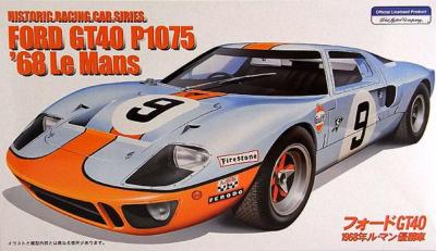 1/24 Maquette en kit FORD GT40 LE MANS 1968 - FUJIMI - FUJ12605