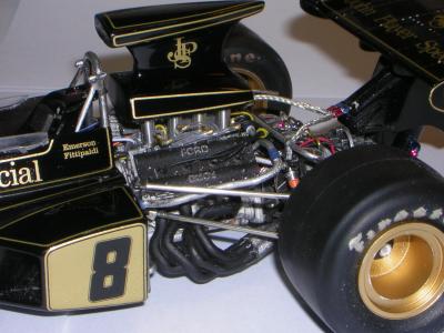 1/12 Lotus F1 72D 1972  Modèle monté par atelier-d-camara