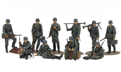 1/48 Maquette à construire 10 SOLDATS WWII WEHRMACHT INFANTERY SET- tamiya - TAM32602