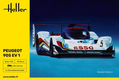 1/24 Maquette PEUGEOT 905 EV1 - HELLER 80718 -