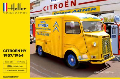 1/24 Maquette CITROEN HY 57/64 SERVICE CITROEN - HELLER 80744