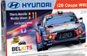 1/24 Maquette HYUNDAI I20 WRC T.NEUVILLE TOUR DE CORSE 2019 - BELKIT - BEL014