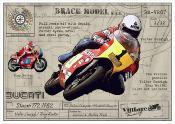 1/12 Maquette a monter DUCATTI TT2 1982 Tony Rutter - full kit - Brach model - BM-VR07