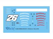 DECAL 1/12 - HONDA RC213V PEDROSA 2014 - BLUE STUFF - BS12-009