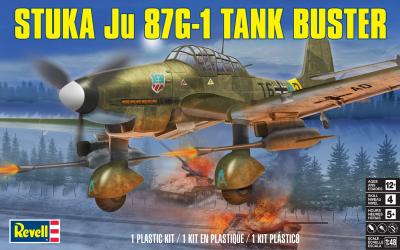 1/48 Maquette à monter STUKA JU 87G TANK BUSTER - REVELL - REV15270