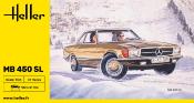 1/43 Maquette Mercedes 450SL - HELLER - HEL80171