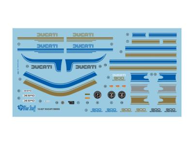 DECAL 1/12 - DUCATI 900SS - BLUE STUFF - BS12-027