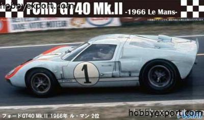 1/24 Maquette FORD GT40 LE MANS 1966- FUJIMI - FUJ12604