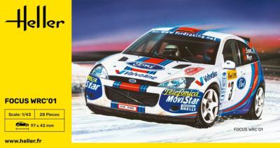 1/43 Maquette FORD FOCUS WRC 2001 - HELLER - HEL80196