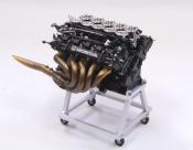 1/12 Maquette en  Kit MOTEUR (Engine) MC LAREN MP4/5B- model factory hiro  KE011